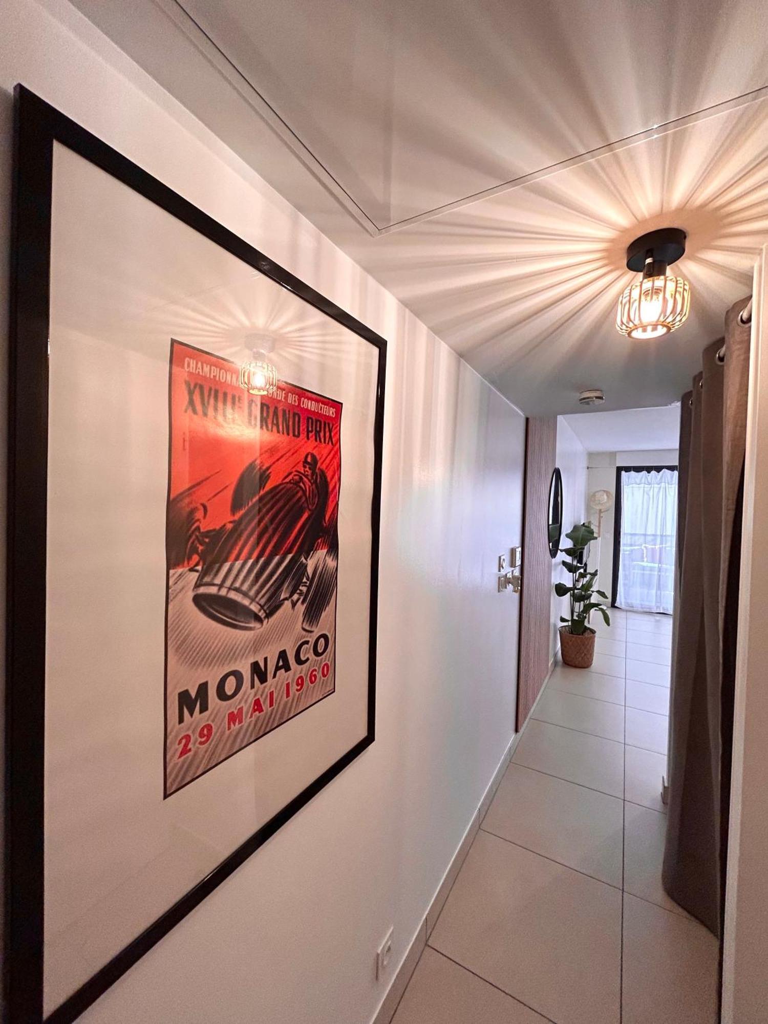 Studio Neuf - Portes De Monaco - Confort - Wifi - Clim ภายนอก รูปภาพ