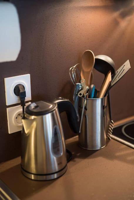 Studio Neuf - Portes De Monaco - Confort - Wifi - Clim ภายนอก รูปภาพ